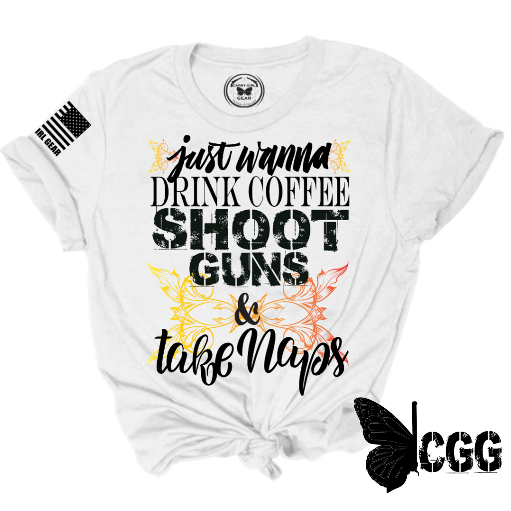 Take Naps Tee Xs / White Unisex Cut Cgg Perfect Tee