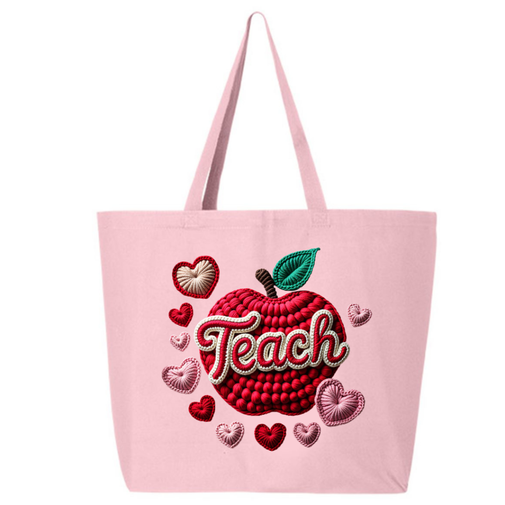 TEACH TOTE Pink