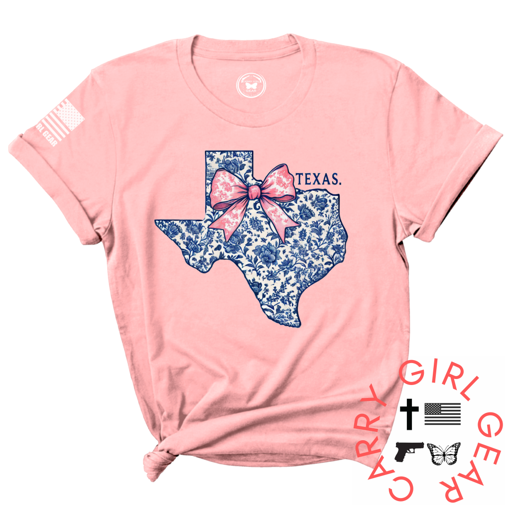 TEXAS TEE XS / PINK / UNISEX CUT CGG PERFECT TEE