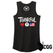 Thankful Tank Top Xs / Black Tank Top