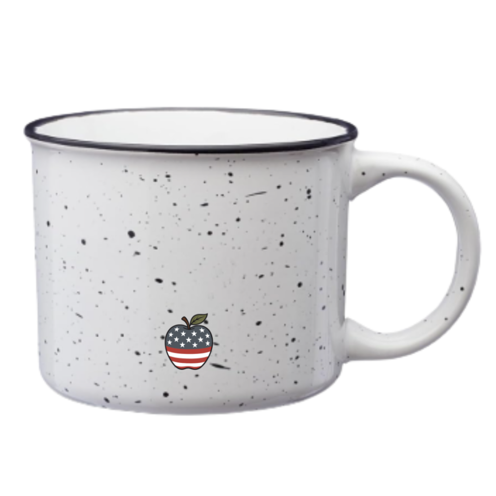 THAT PATRIOT TEACHER CAMPFIRE MUG Camper Mug