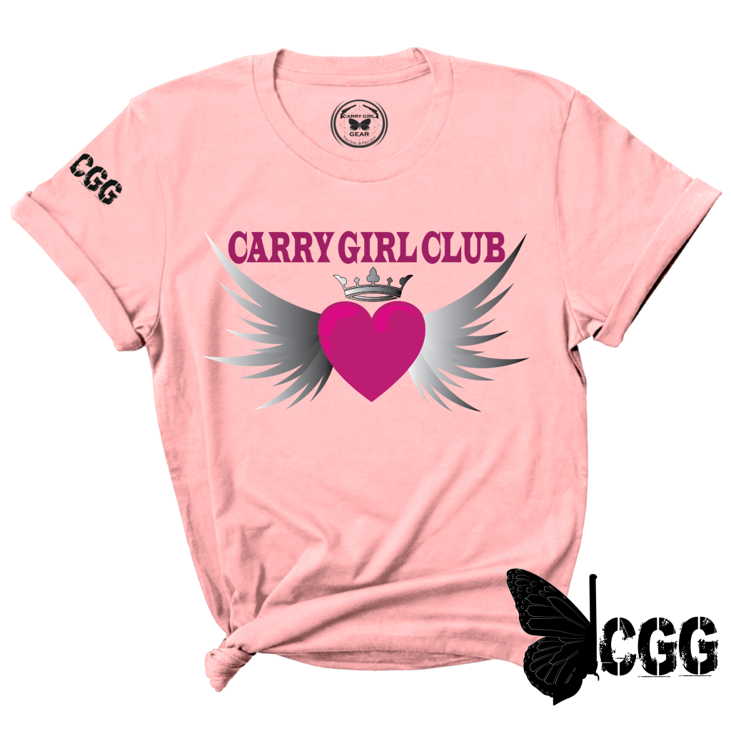 The Cgg Club***Feb 2024 Club Tee Xs / Pink Womens Cut