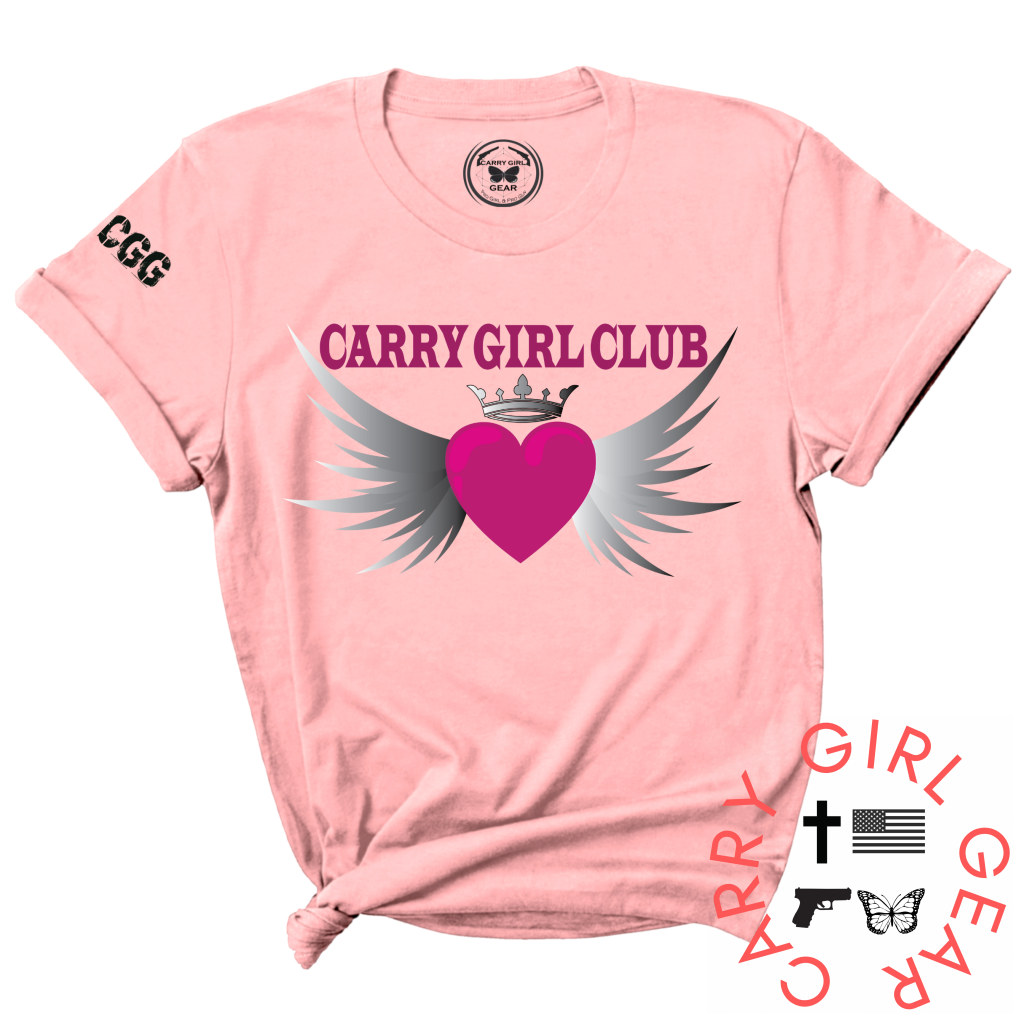 The Cgg Club***Feb 2024 Club Tee Xs / Pink Womens Cut