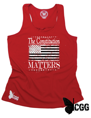 The Constitution Matter Tank Xs / Red Cgg Racerback Tank