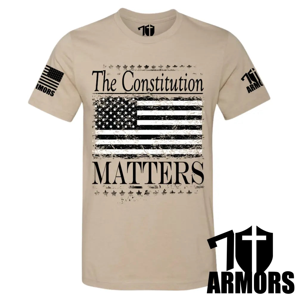 The Constitution Matters T-Shirt Sm / Fde T-Shirts