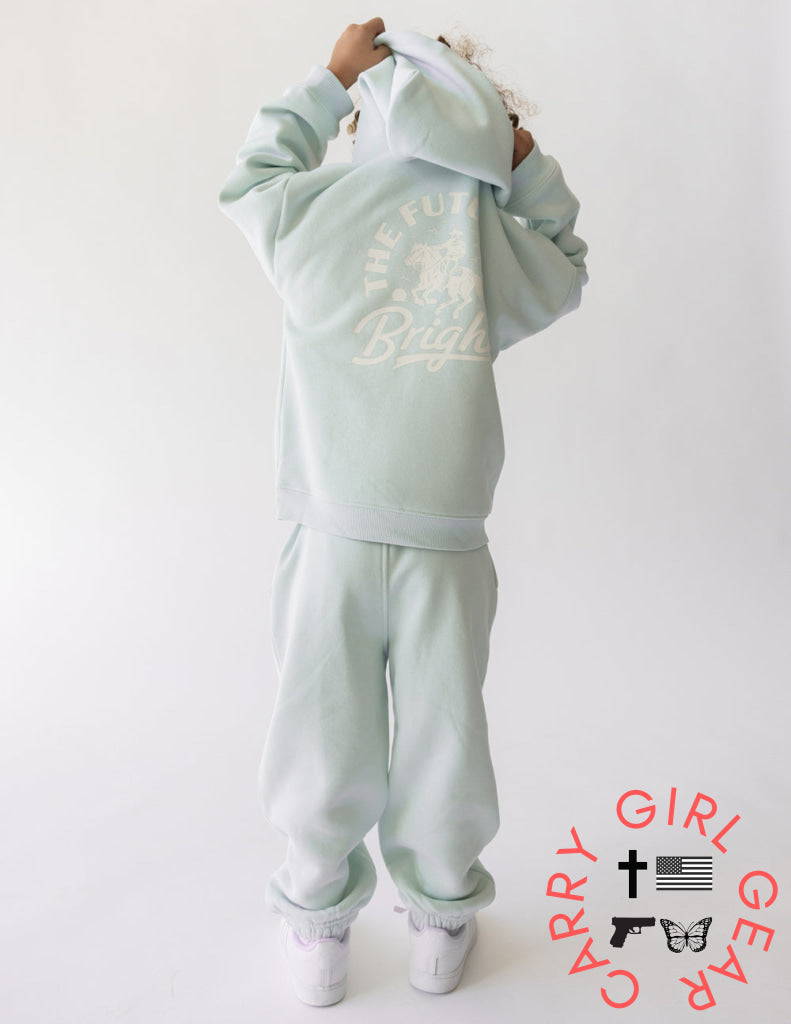 The Future Is Bright Kids Hoodie 2T Kids Hoodie