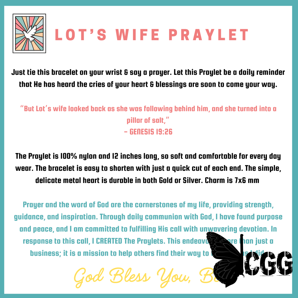 The Lot’s Wife Praylet Bracelet