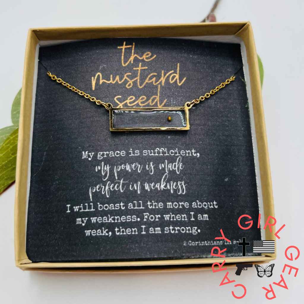 The Mustard Seed Necklace