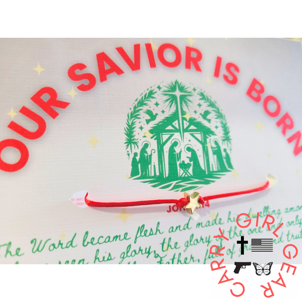 The Savior Is Born Praylet Bracelet