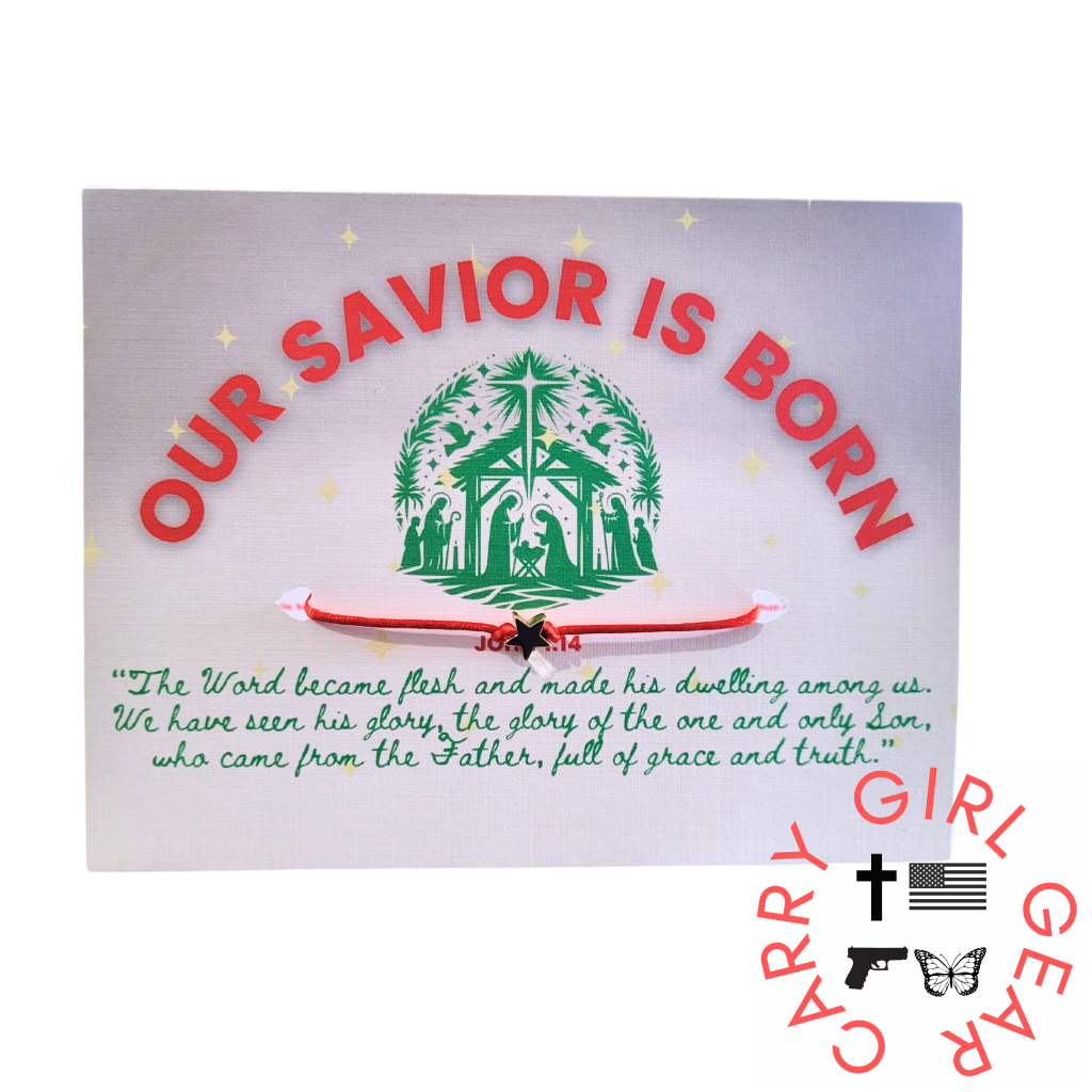 The Savior Is Born Praylet Bracelet