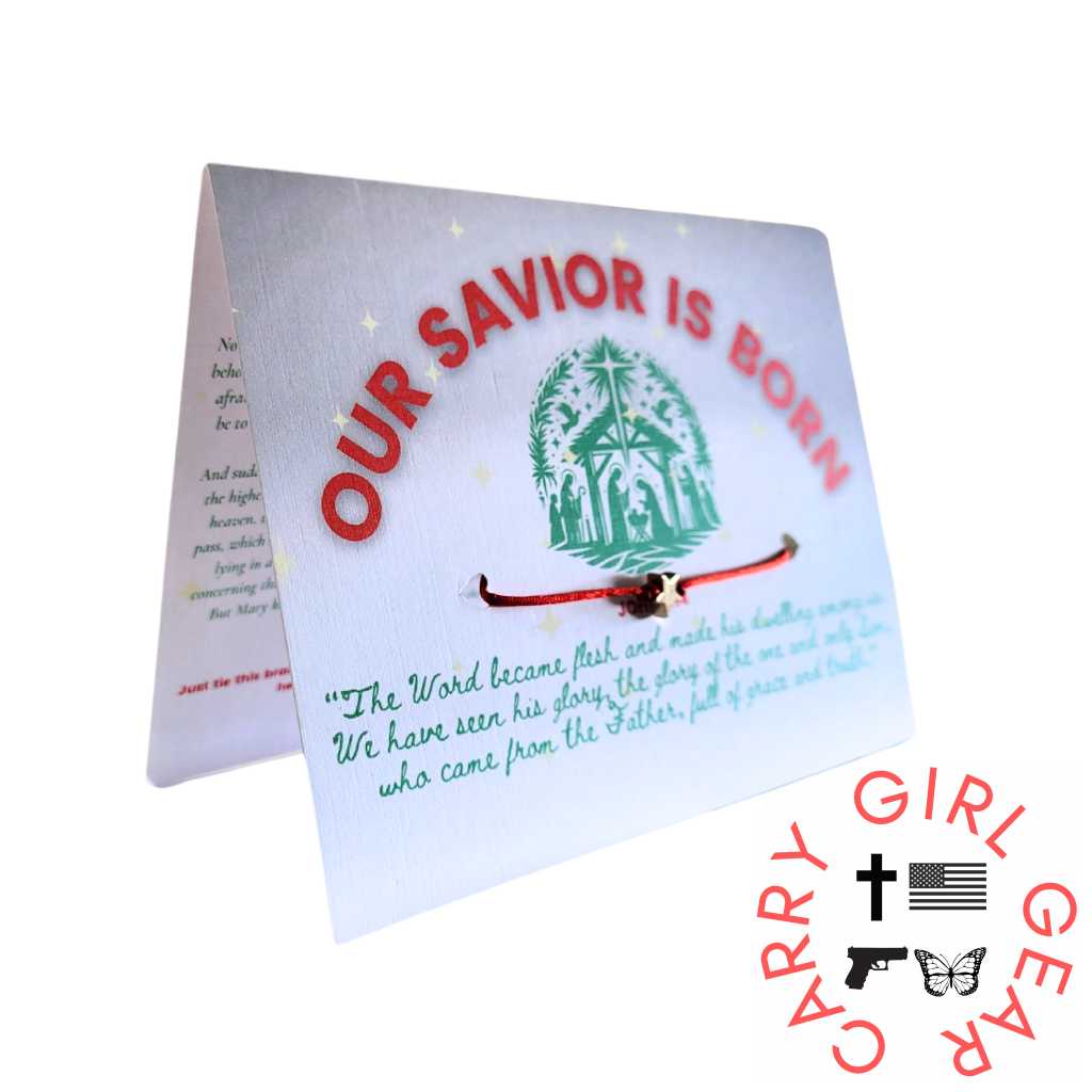 The Savior Is Born Praylet Bracelet