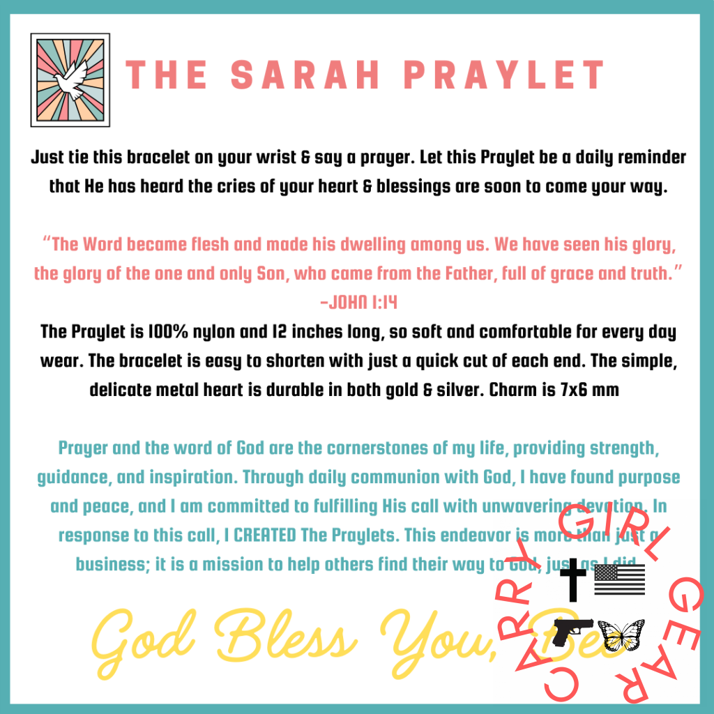 The Savior Is Born Praylet Bracelet