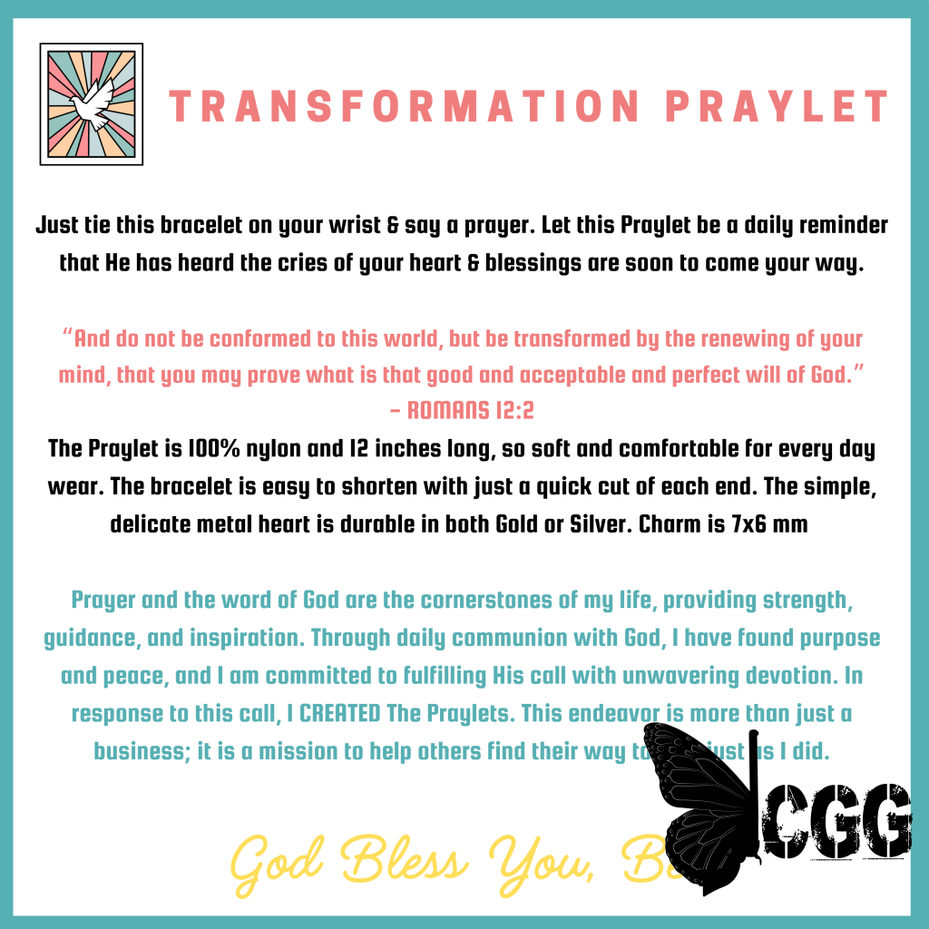 The Transformation Praylet Bracelet