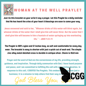 The Woman At Well Praylet Bracelet