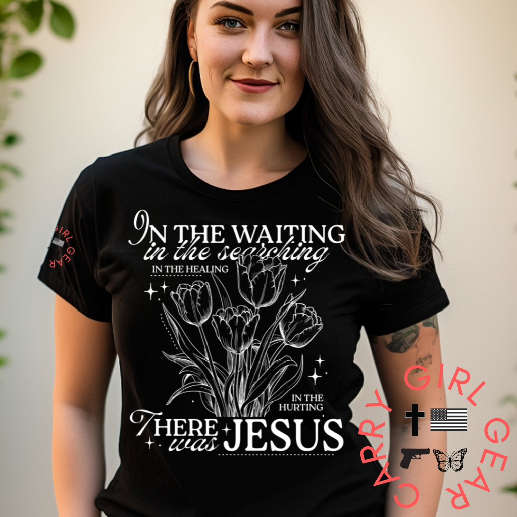 THERE WAS JESUS TEE SM / BLACK / UNISEX CUT CGG PERFECT TEE