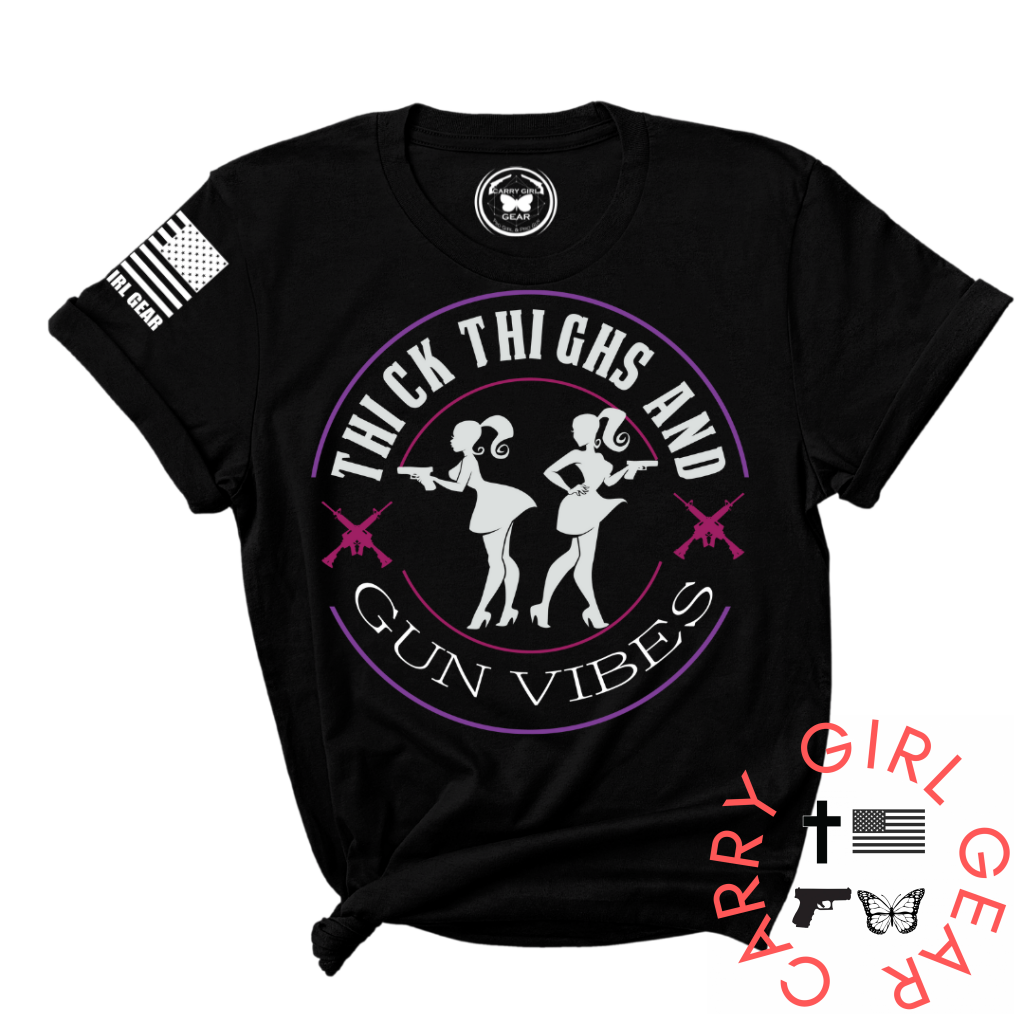 Thick Thighs Tee Xs / Black Unisex Cut Cgg Perfect Tee
