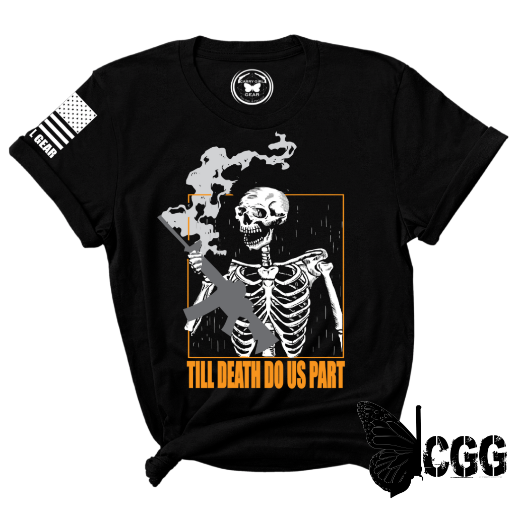 Till Death Tee Xs / Black Unisex Cut Cgg Perfect