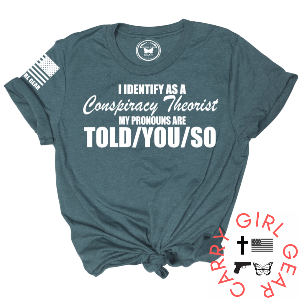 Told You So Tee Xs / Deep Teal Unisex Cut Cgg Perfect Tee
