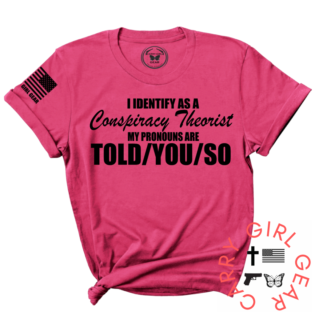 Told You So Tee Xs / Fuchsia Unisex Cut Cgg Perfect Tee