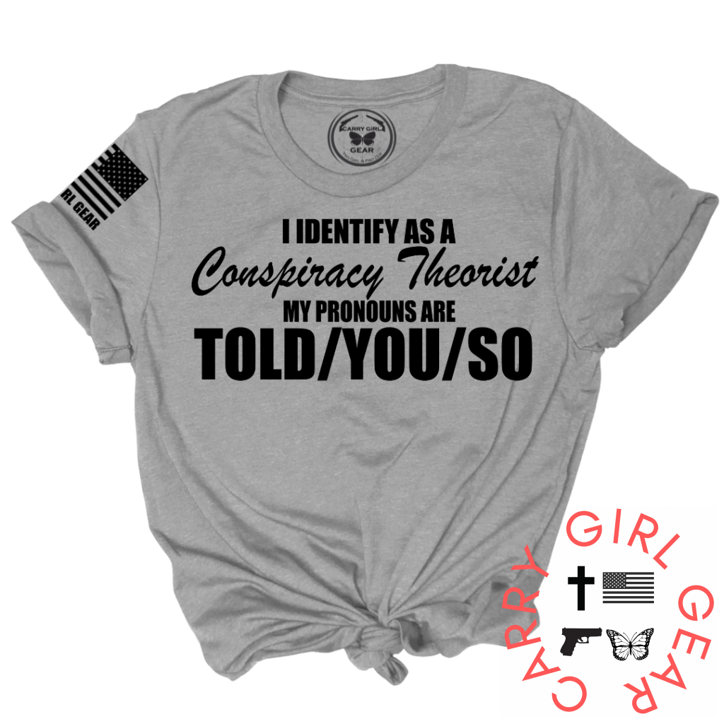 Told You So Tee Xs / Steel Unisex Cut Cgg Perfect Tee