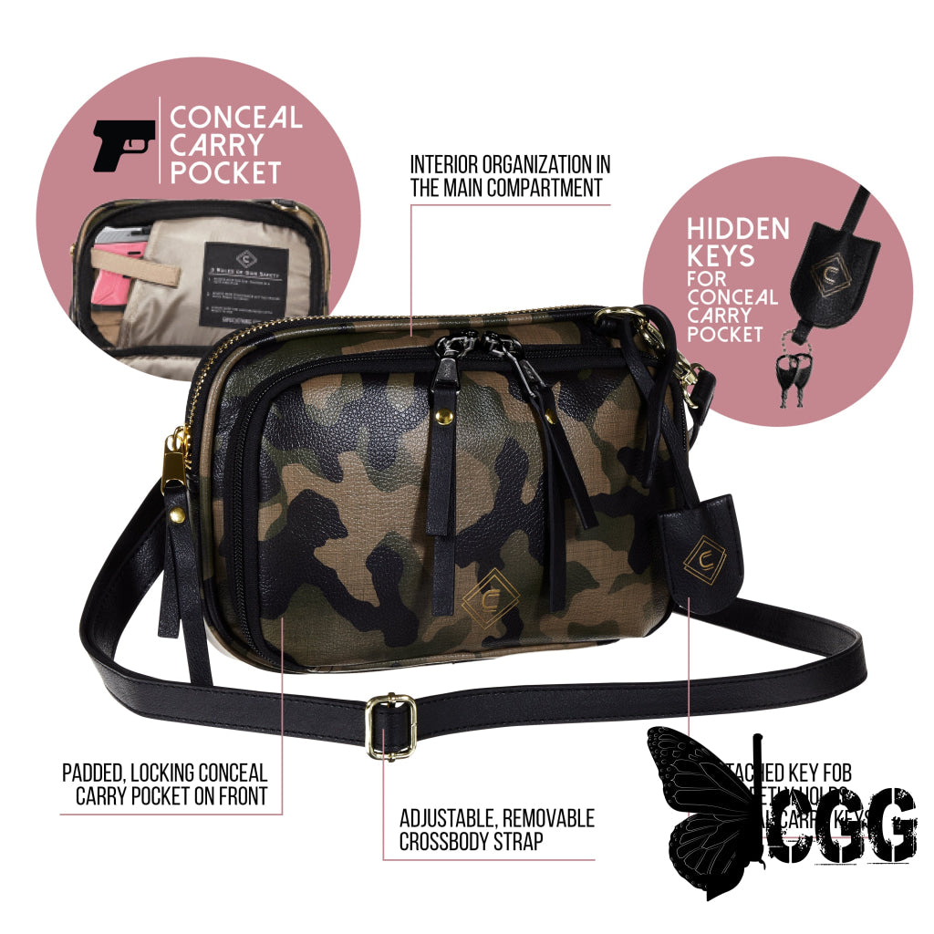 Tomboy Concealed Carry Clutch | Camo Ccw Purse