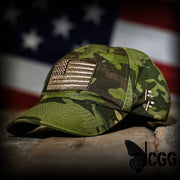 Tropic Multicam Full Fabric American Flag Range Hat Hats