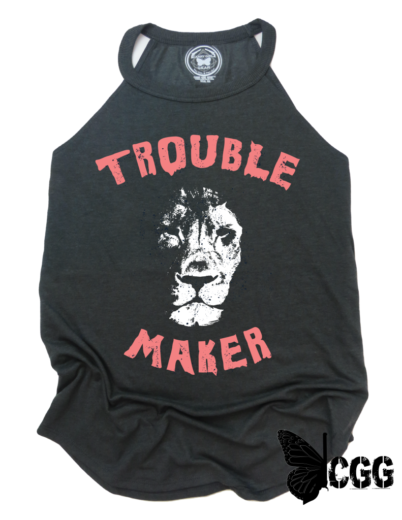 Trouble Maker Badass Tank Xs / Black Cgg Badass Tank