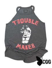 Trouble Maker Badass Tank Xs / Gray Cgg Badass Tank