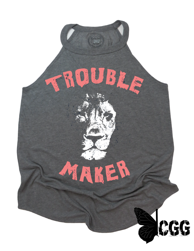 Trouble Maker Badass Tank Xs / Gray Cgg Badass Tank