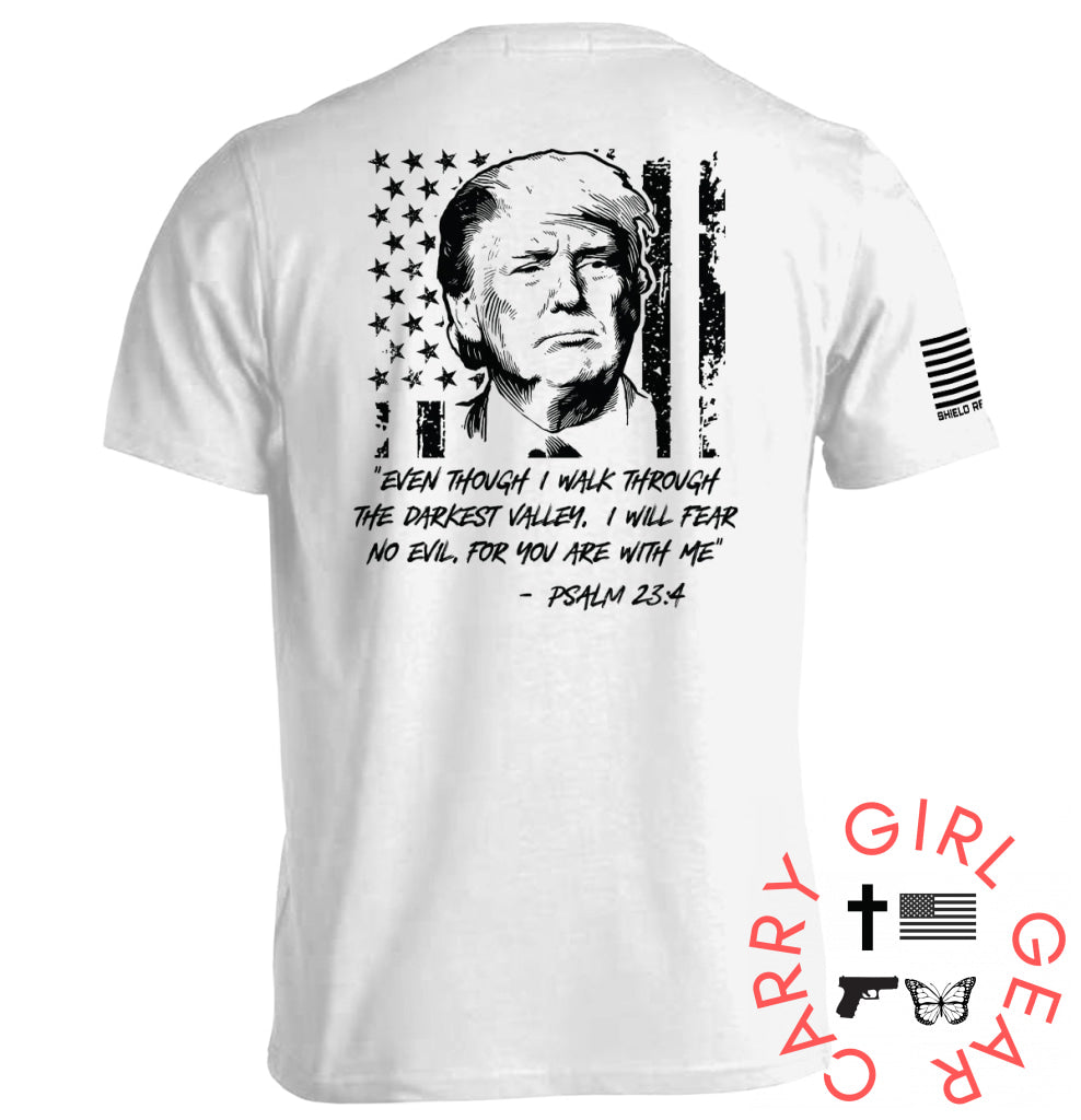 Trump Psalm 23-4 White / S Tee Nc - Apparel