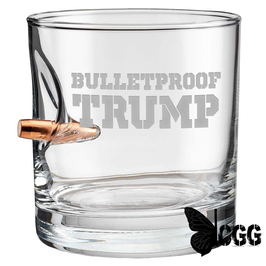 Trump Whiskey Glass Bulletproof / No Handmade