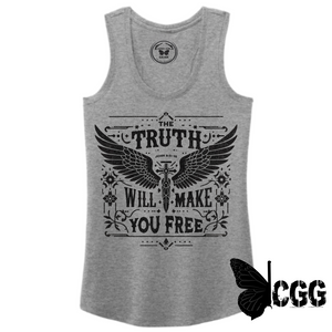 Truth Tank Top Xs / Gray Tank Top