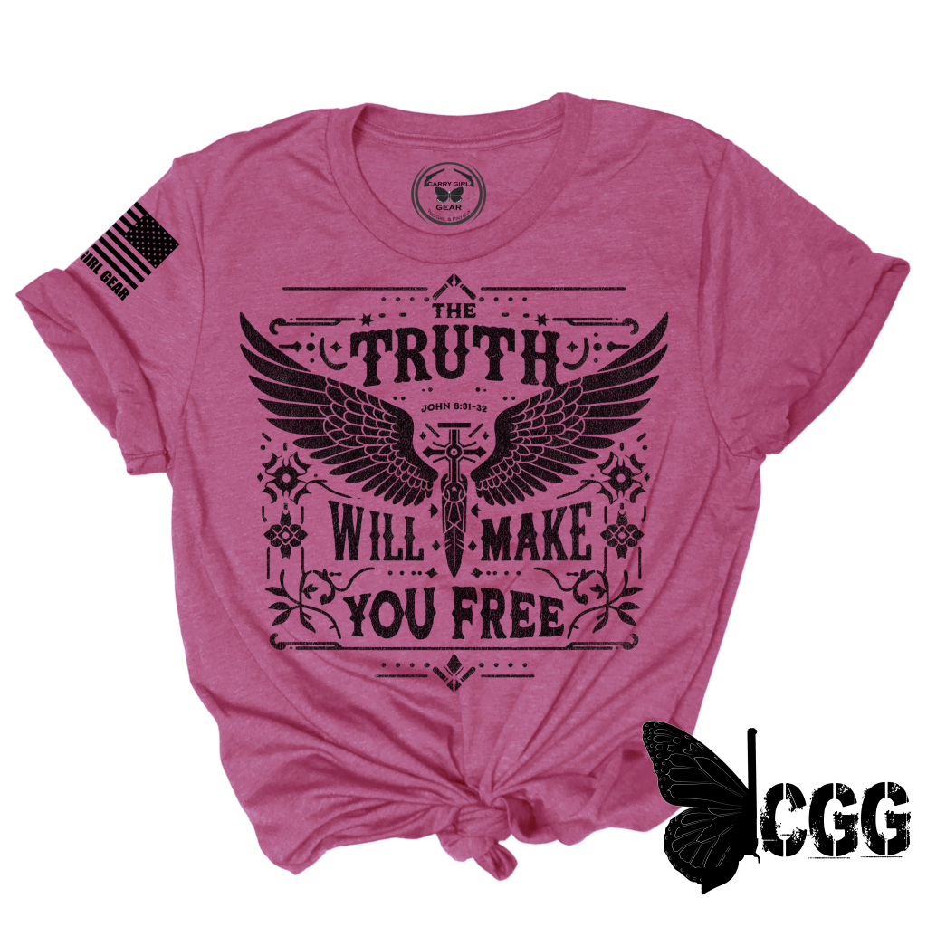 Truth Tee Xs / Magenta Unisex Cut Cgg Perfect Tee