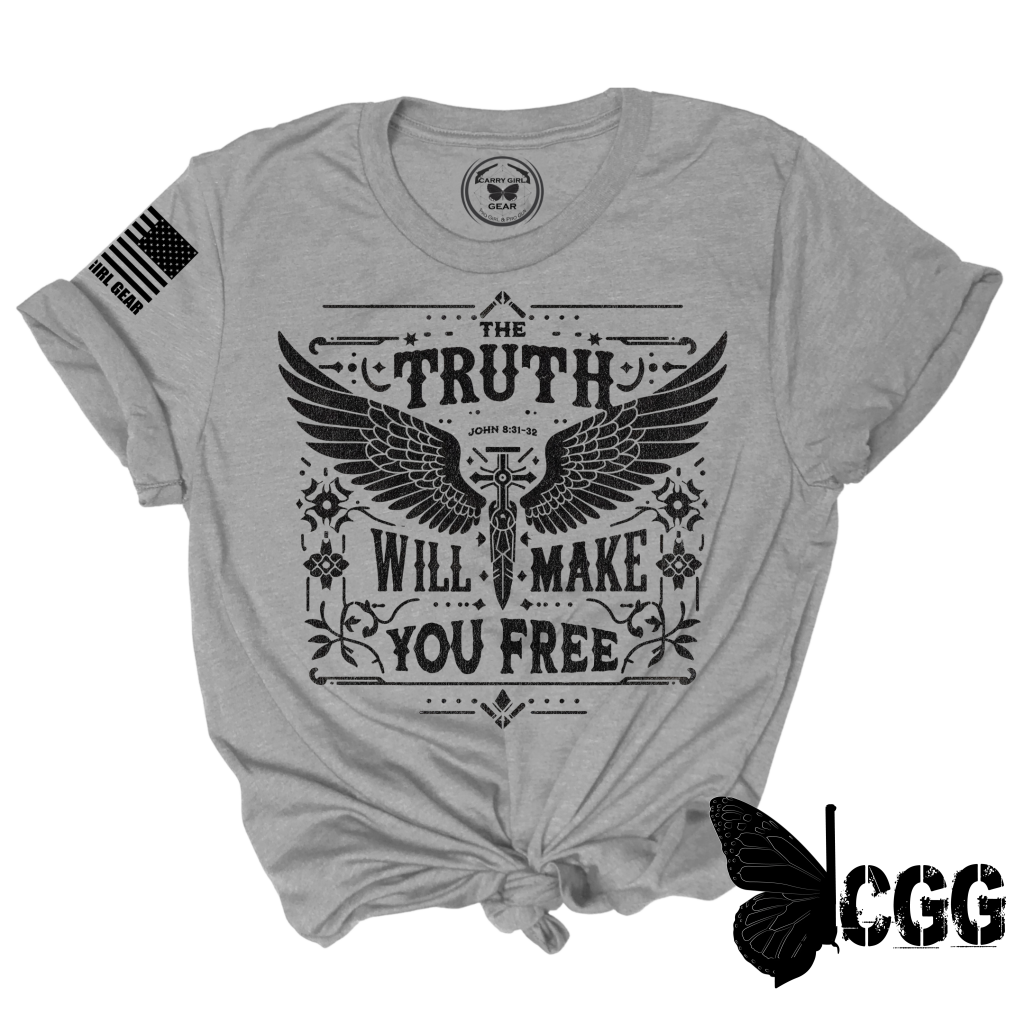 Truth Tee Xs / Steel Unisex Cut Cgg Perfect Tee