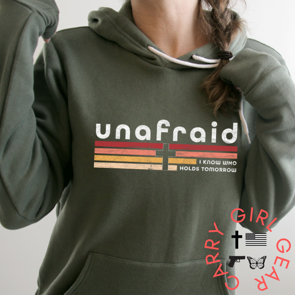 Unafraid Hoodie & Sweatshirt Pullover / Athletic Gray Xs