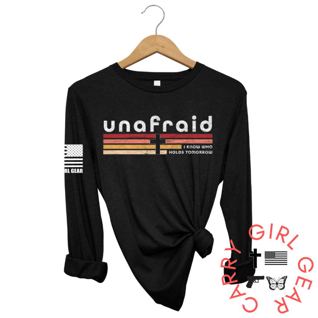 Unafraid Long Sleeve Black / Xs