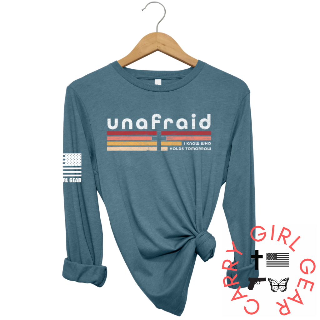 Unafraid Long Sleeve Deep Teal / Xs