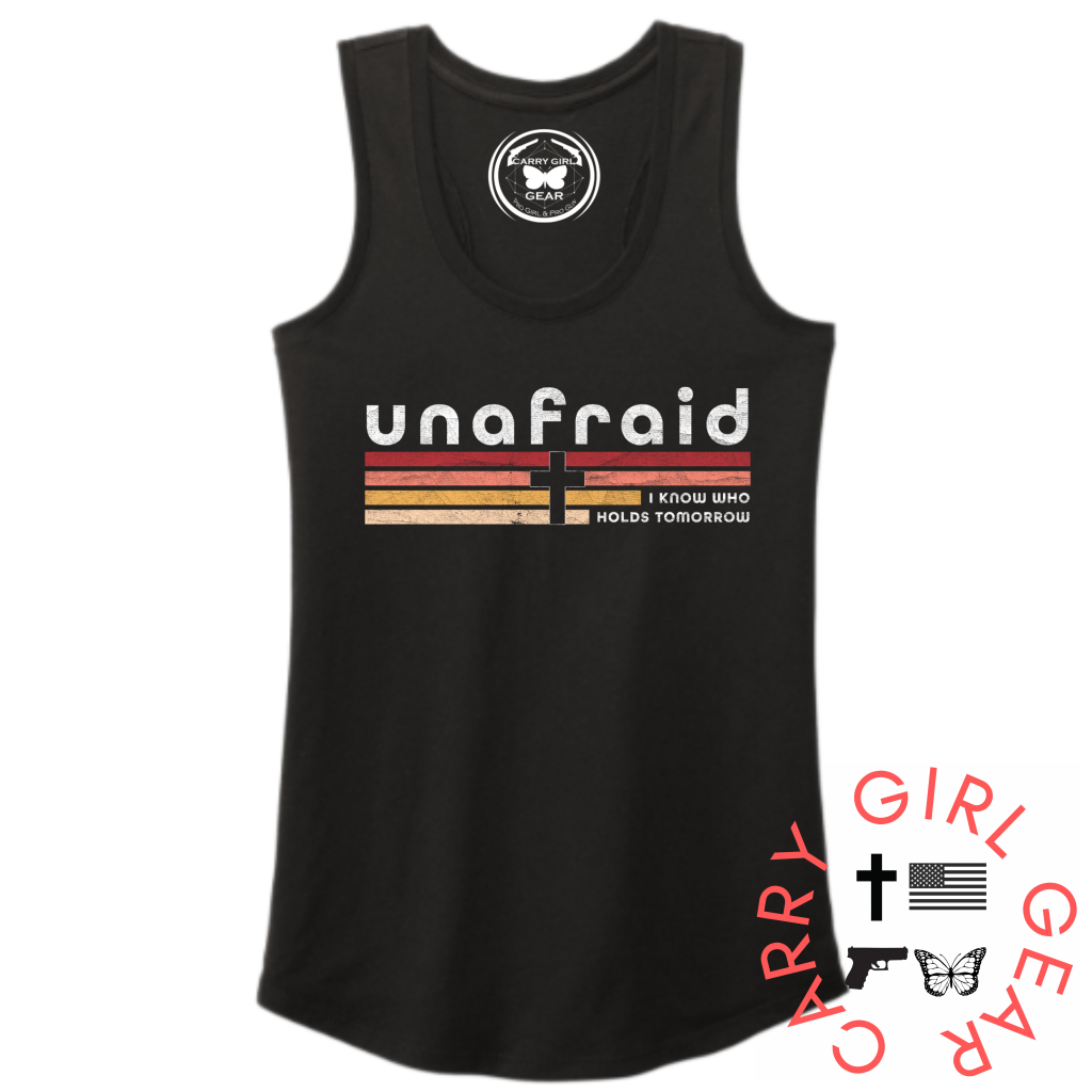 Unafraid Tank Top Xs / Black Tank Top