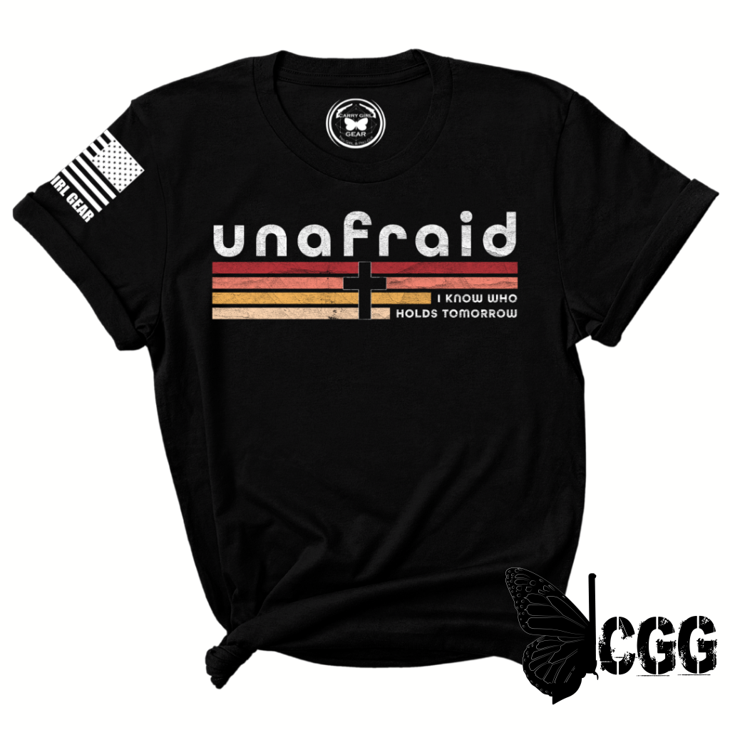 Unafraid Tee Xs / Black Unisex Cut Cgg Perfect Tee