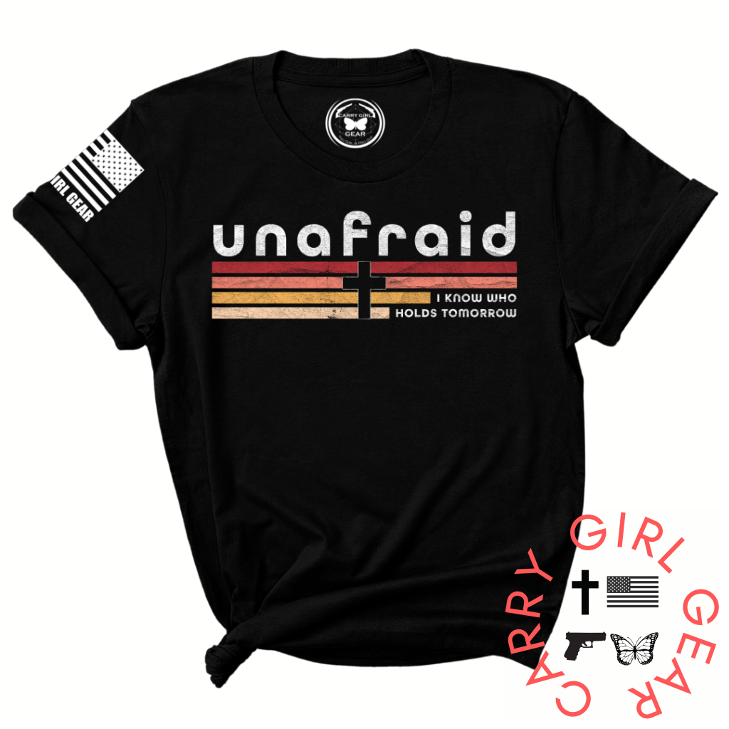 Unafraid Tee Xs / Black Unisex Cut Cgg Perfect Tee