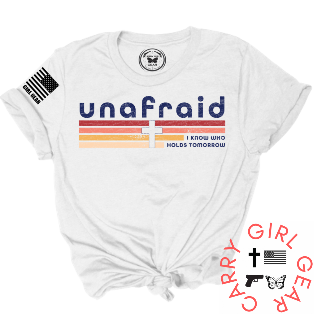 Unafraid Tee Xs / White Unisex Cut Cgg Perfect Tee