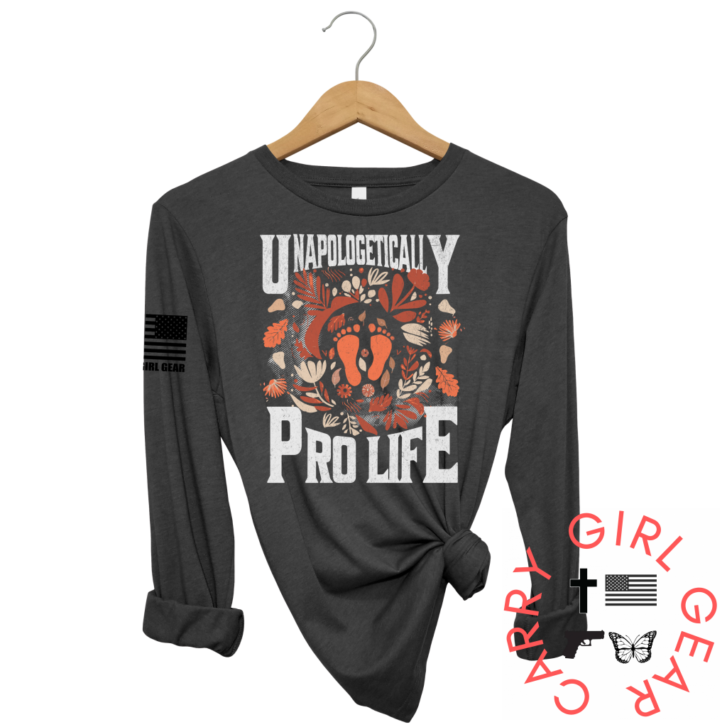 Unapologetically Long Sleeve Heather Deep Gray / Xs