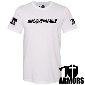 Ungovernable T-Shirt Sm / White T-Shirts