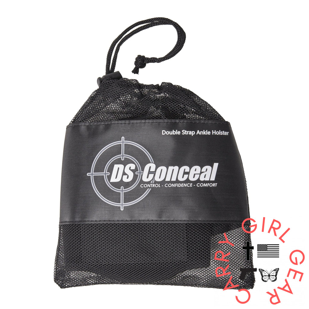 Unisex Double Strap Ankle Holster by DS Conceal Holsters