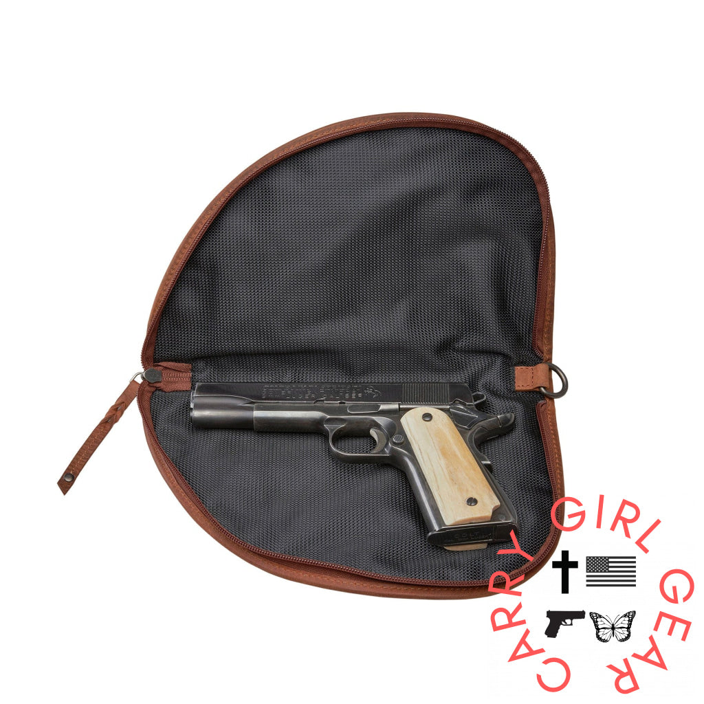 Unisex Genuine Leather Gun Cases By Lady Conceal