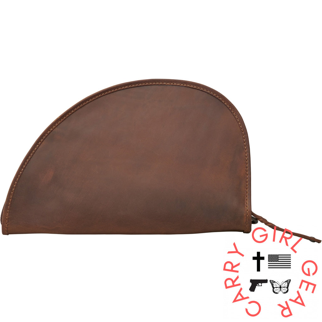 Unisex Genuine Leather Gun Cases By Lady Conceal Large