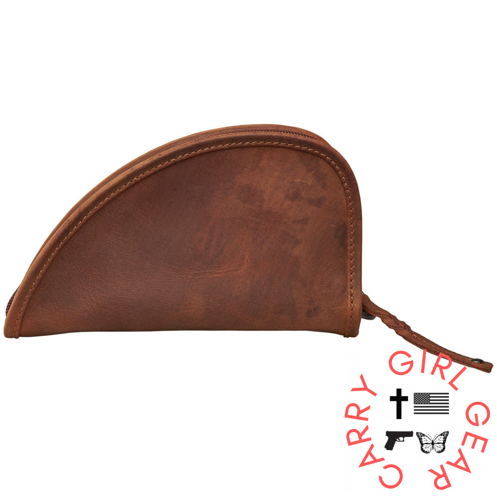 Unisex Genuine Leather Gun Cases By Lady Conceal Small