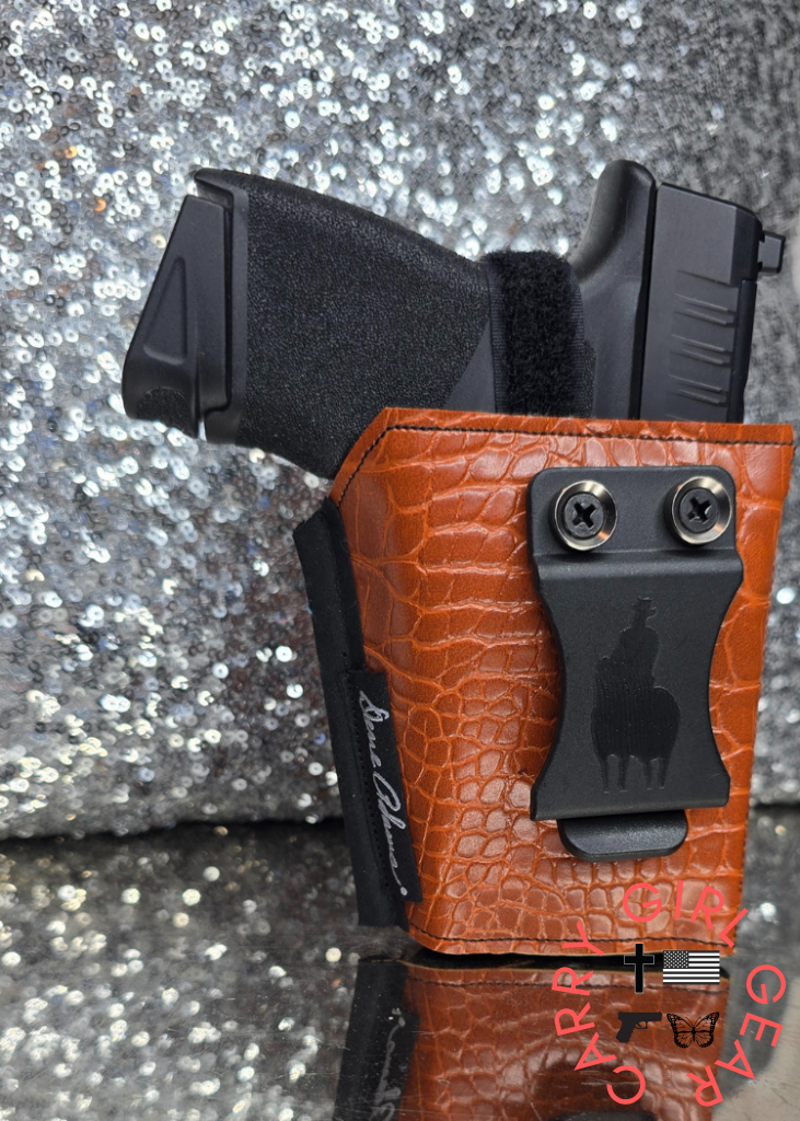 Universal Clam-Shell Trigger Guard & IWB Brown Alligator Trigger Guards