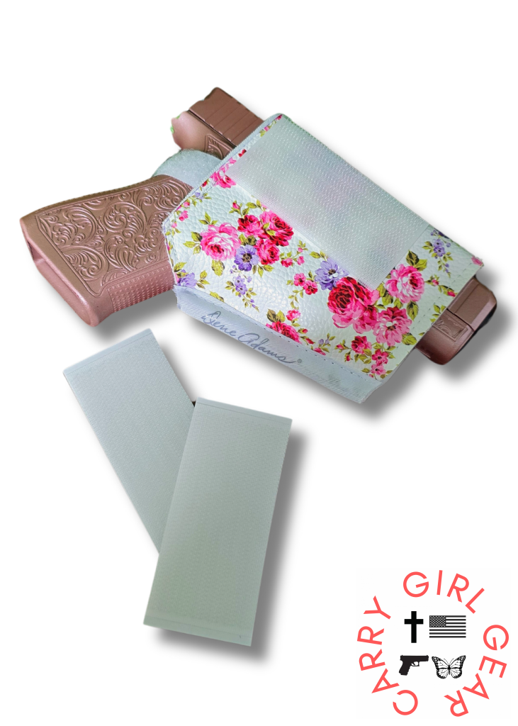 Universal Clam-Shell Trigger Guard & IWB Pink Flowers Trigger Guards