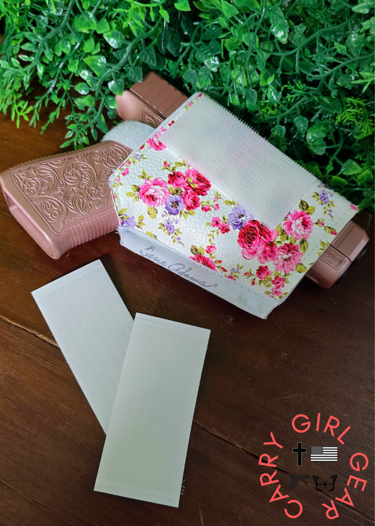 Clamshell Guard Universal Clam-Shell Trigger Guard & IWB Pink Flowers – Carry Girl Gear
